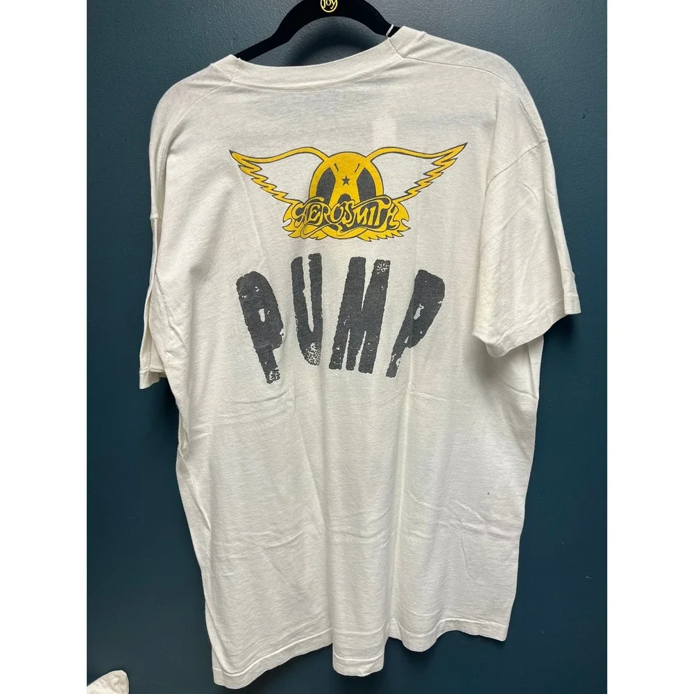 Vintage Aerosmith Pump Tour 1989 Band T-Shirt XXXL